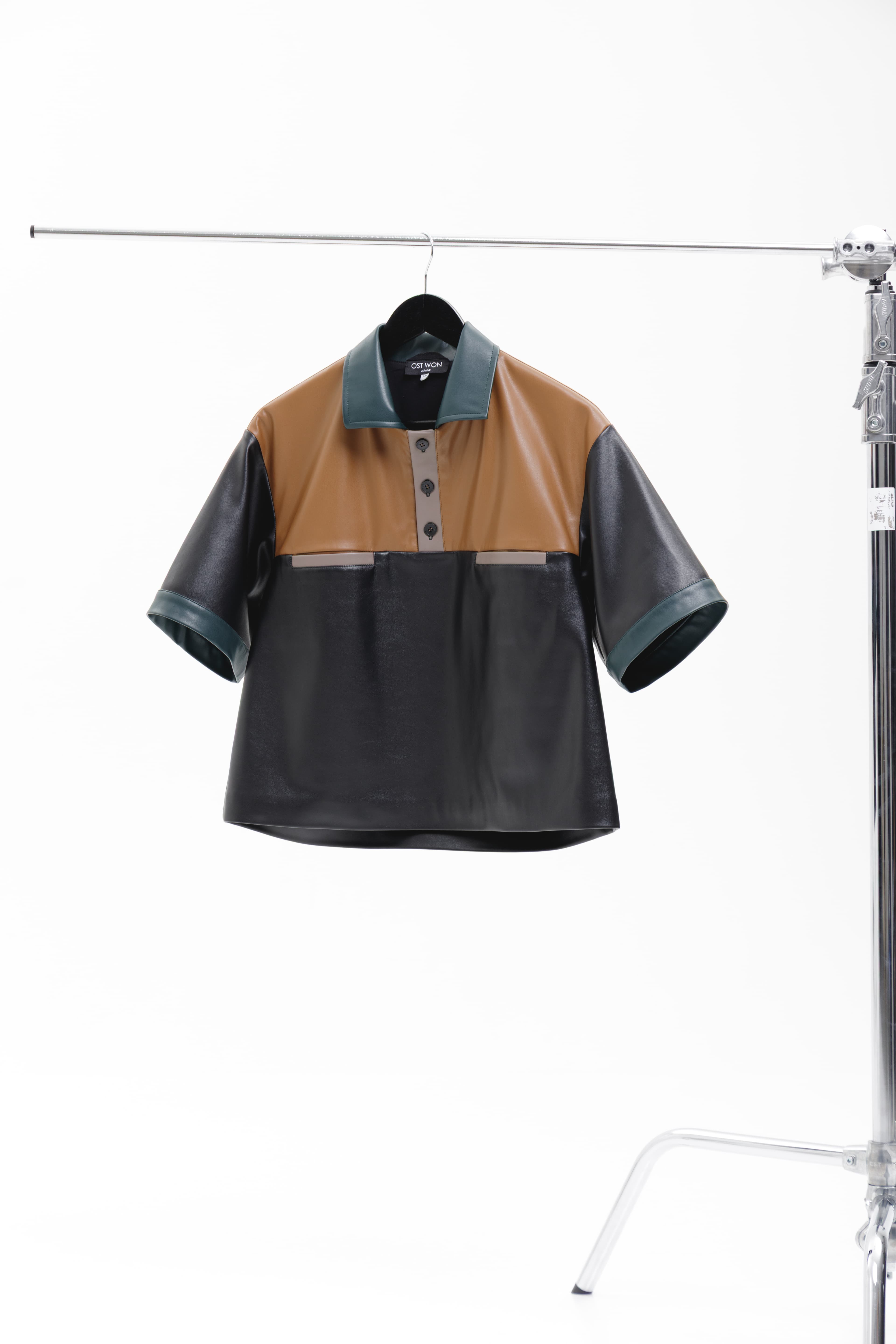 image faux-leather-polo-shirt 1