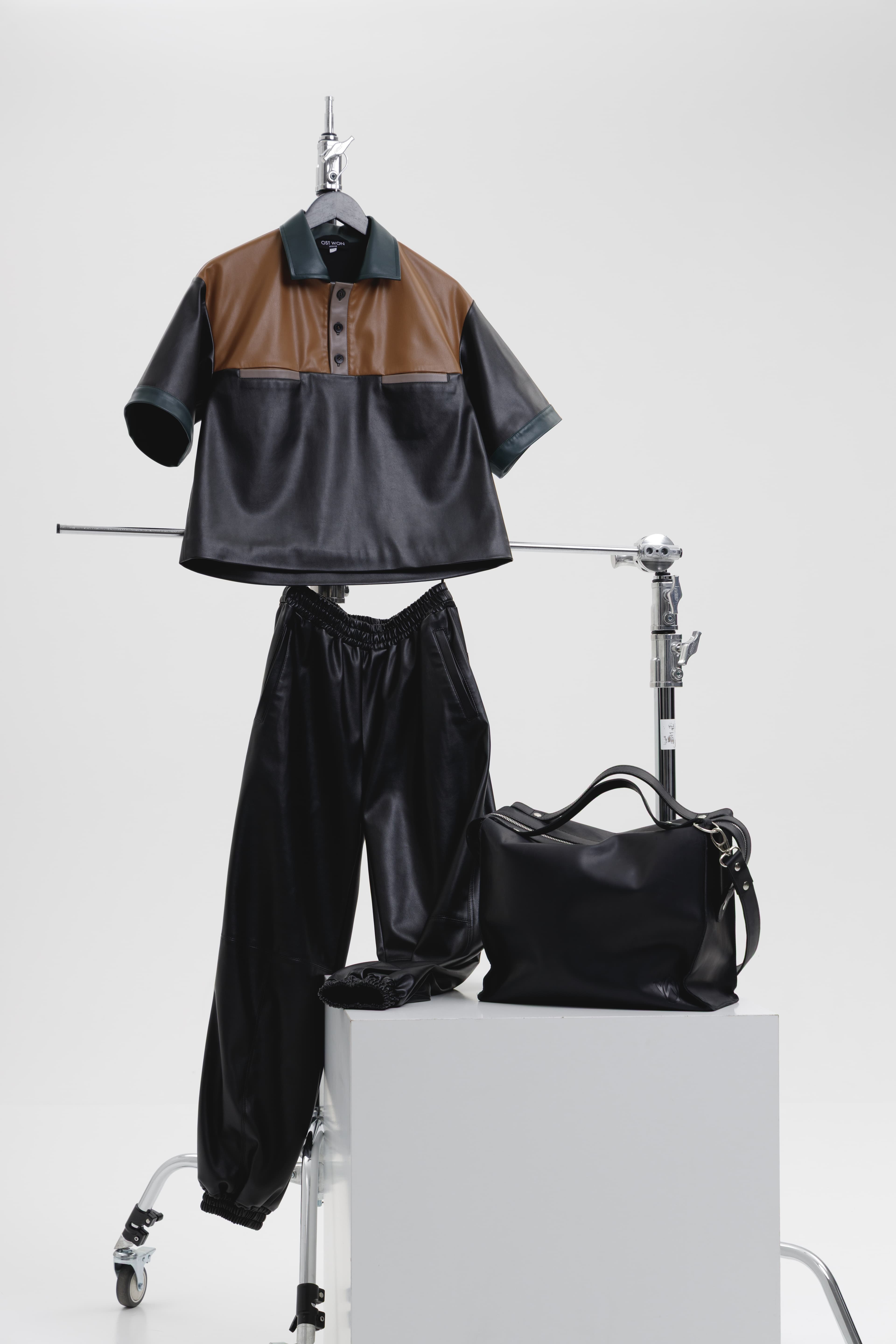 image faux-leather-polo-shirt 2